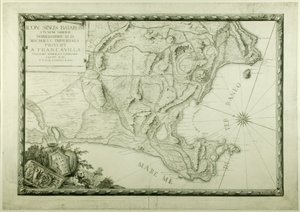 Icono del Golfo de Nápoles de Giuseppe Bracci